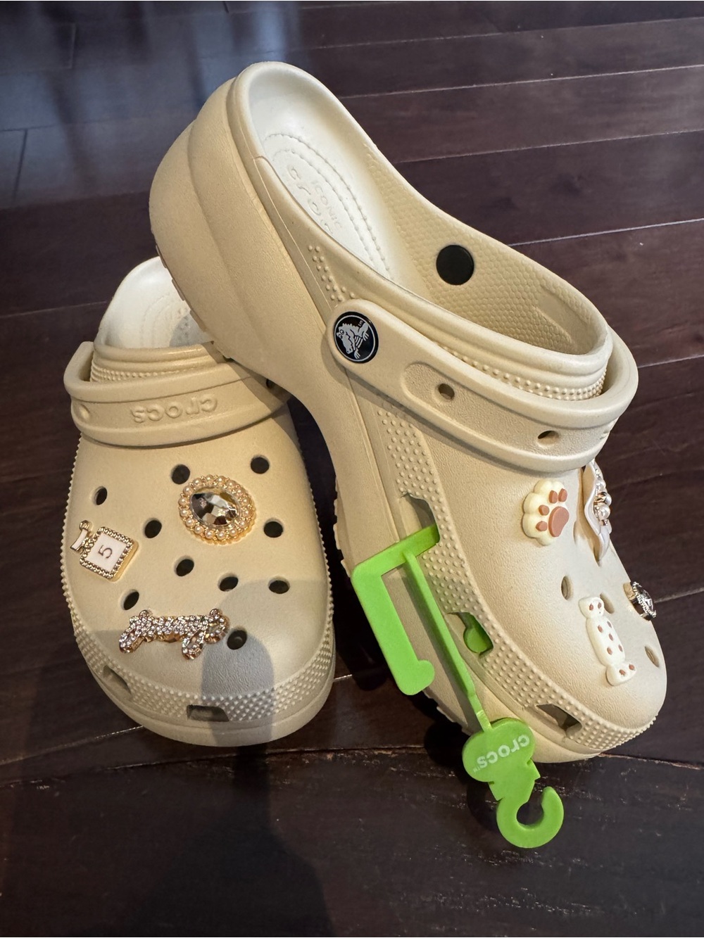 CROCS Brand New Crocs Platform Clogs + Free Decorative Jibbitz - Picture 4 of 9